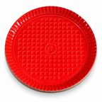 Round Foil-Laminated Cardboard Serving Tray