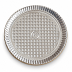 Round Foil-Laminated Cardboard Serving Tray