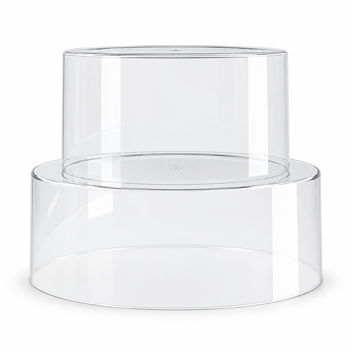 Clear Acrylic Faux Cake & Dessert Container