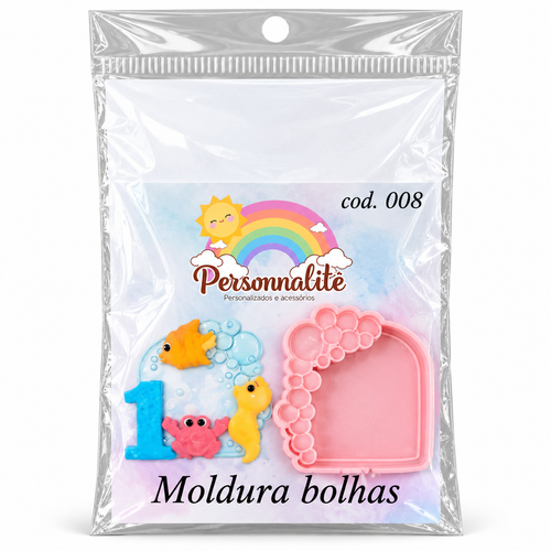 Bubble Frame Fondant Cutter & Embosser