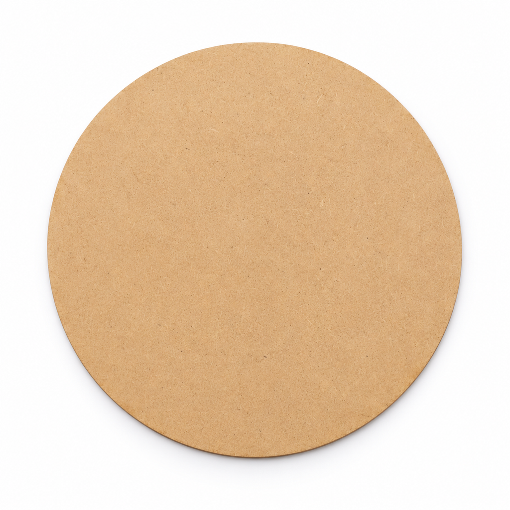 Round MDF Cake Board – 3 mm