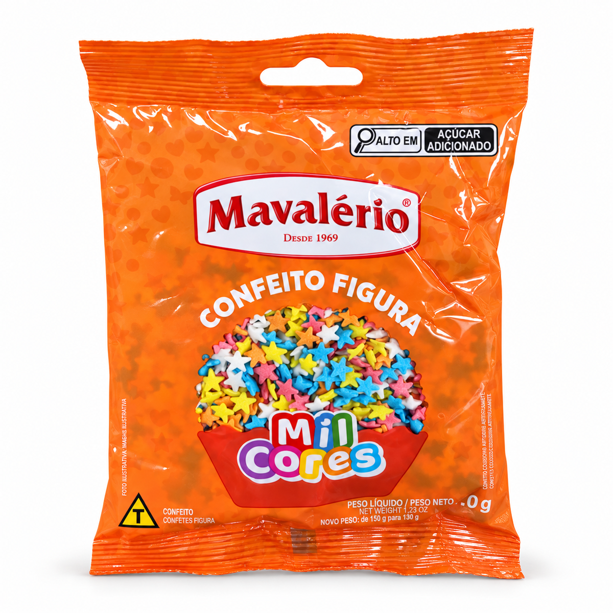 Mavalério Mini Cores Multicoloured Star Sprinkles