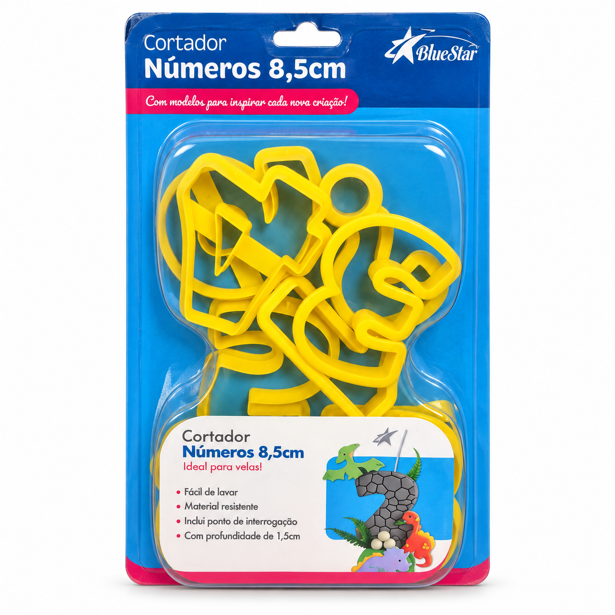 BlueStar Brownie & Number Cutters