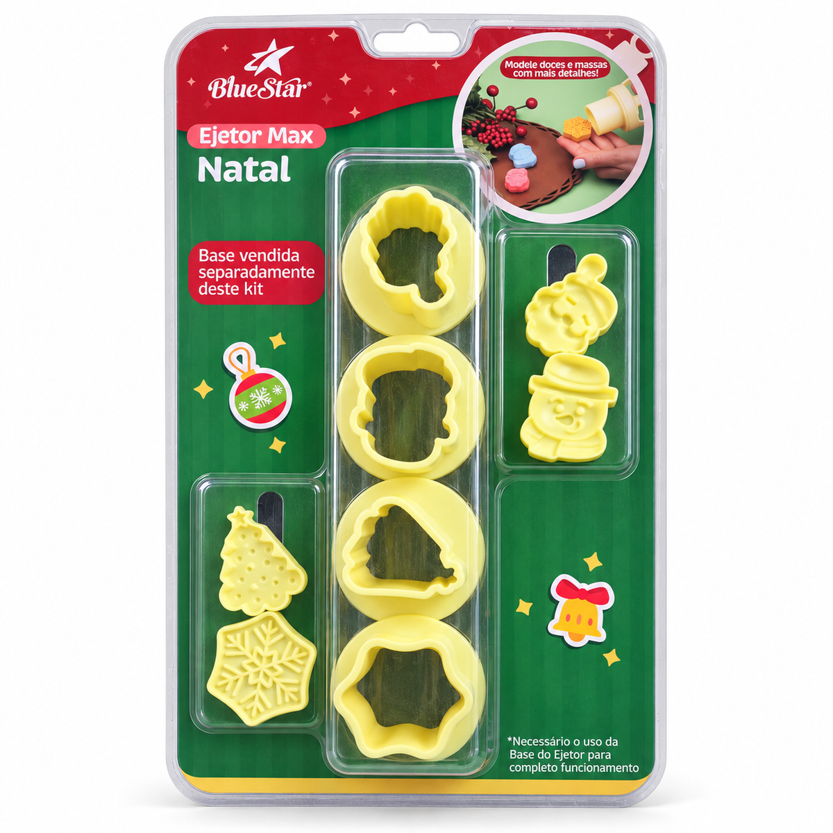 Christmas Sweet Cutter & Stamp Kit – Base Not Included