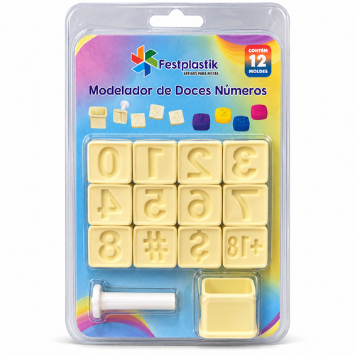 Alphabet & Number Sweet Cutter and Stamp Sets