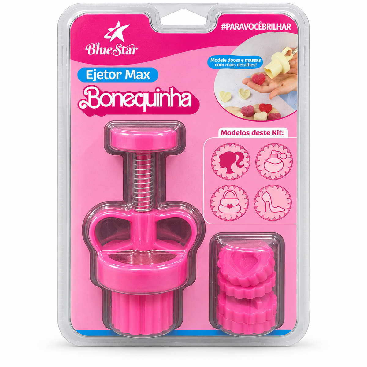 Sweet & Biscuit Plunger Cutter Set