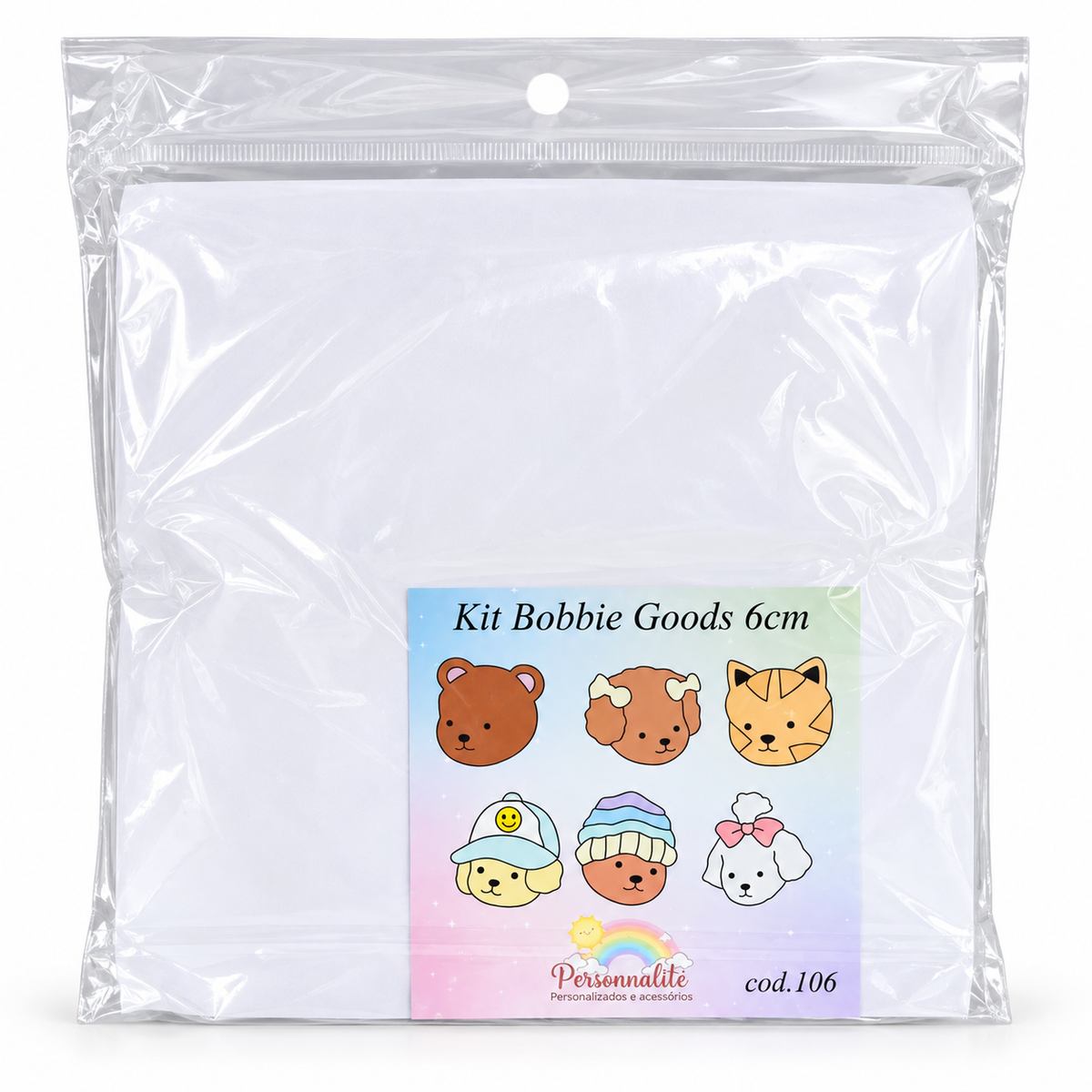 Bobbie Goods-Style Fondant Cutter Set - 6 cm