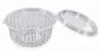 Clear Round Hinged Dessert Container – 350ml