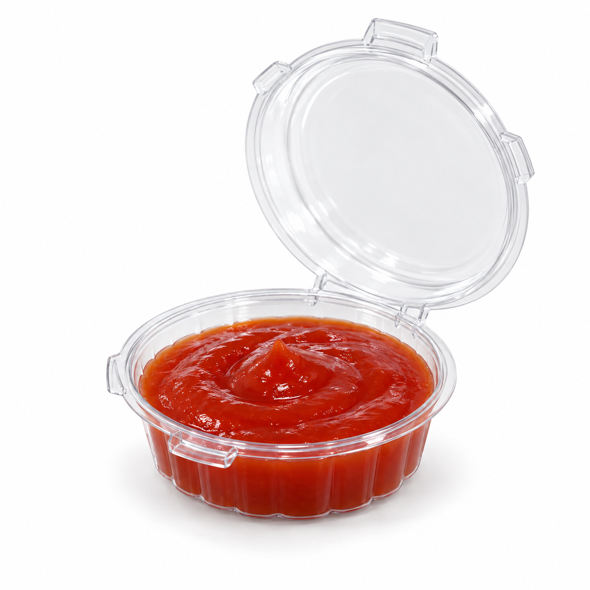 Clear Individual Sweet Containers – Pack of 100
