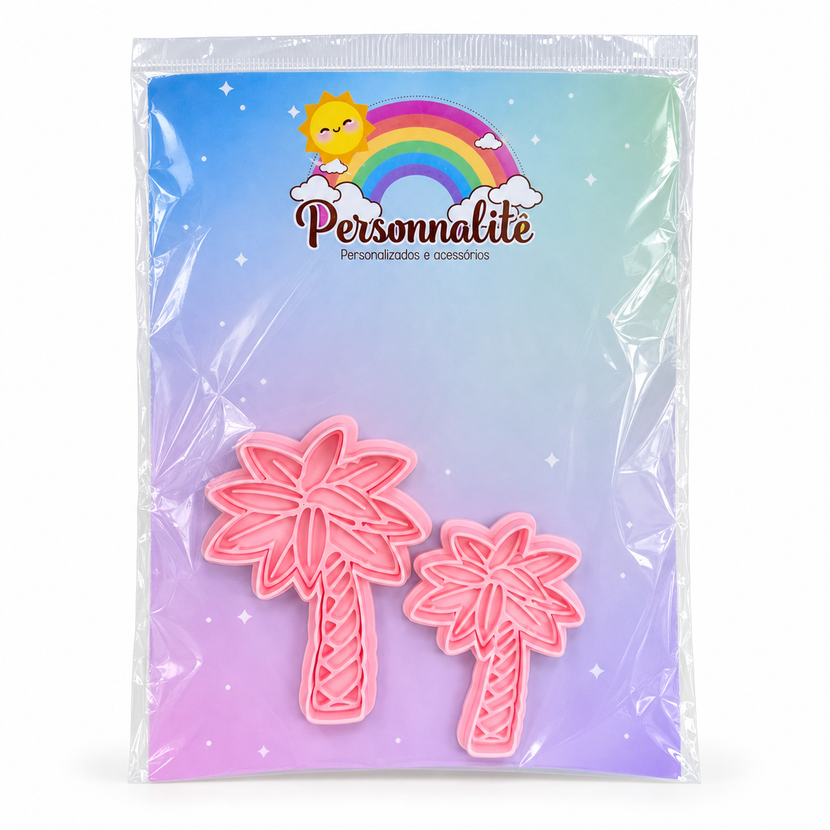 Palm Tree Fondant Cutter Set
