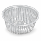 Clear Plastic Dessert Pot with Lid