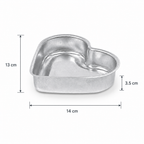 Heart-Shaped Indented Cake Tin – 13 cm & 20 cm