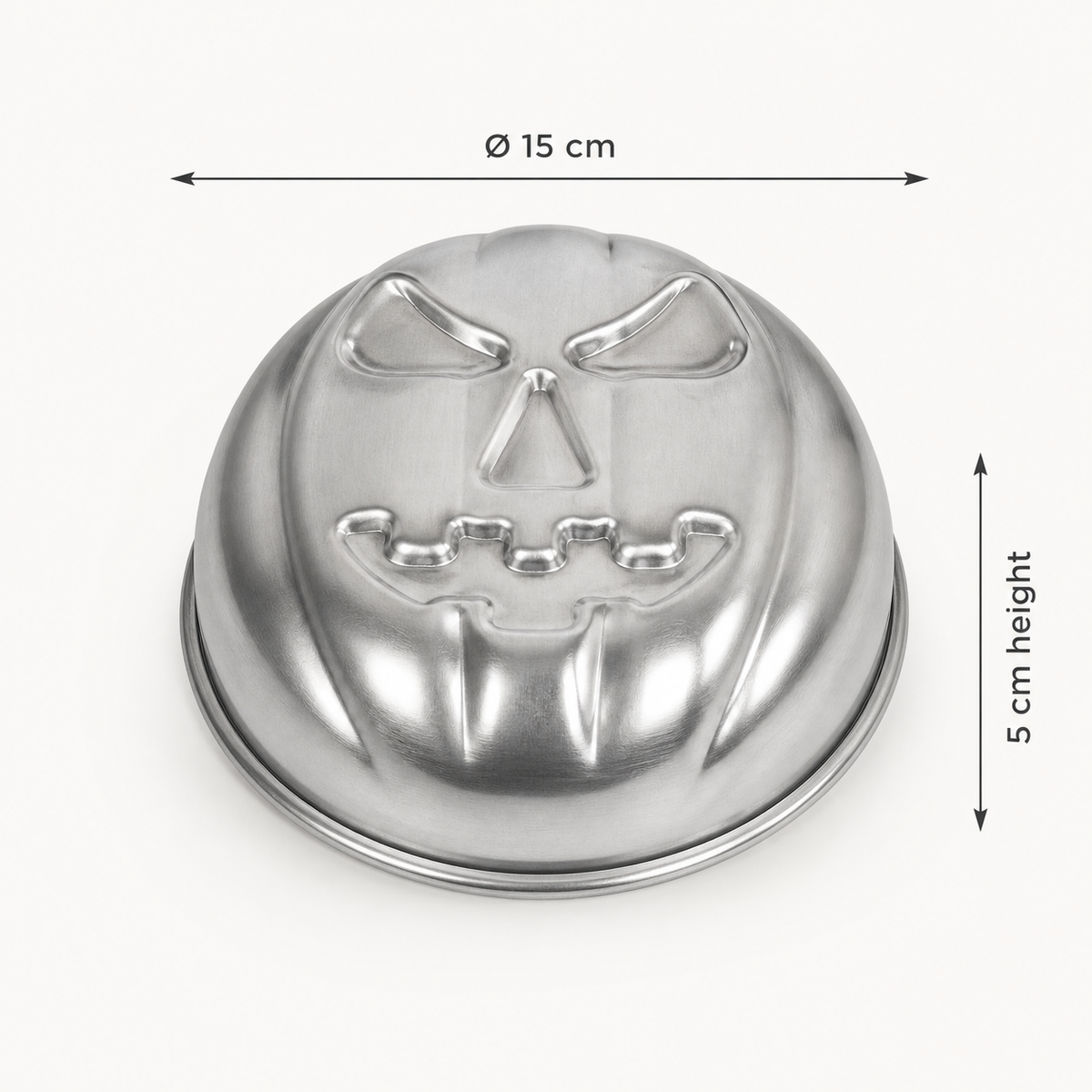 Halloween Pumpkin Aluminium Cake Tin – 15 cm