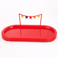 São João Oval Plastic Serving Tray