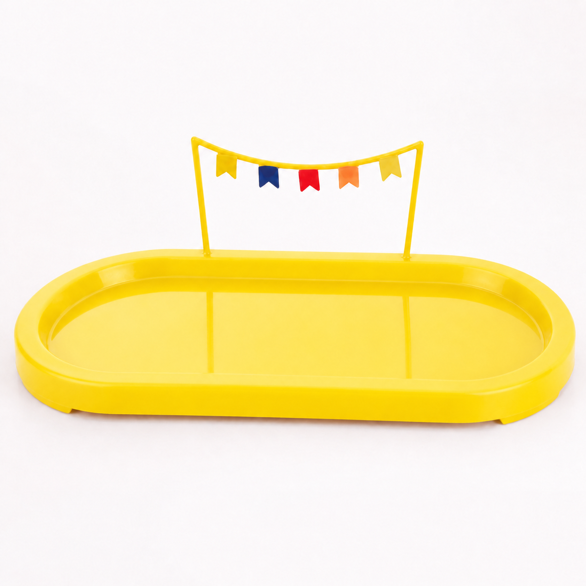 São João Oval Plastic Serving Tray