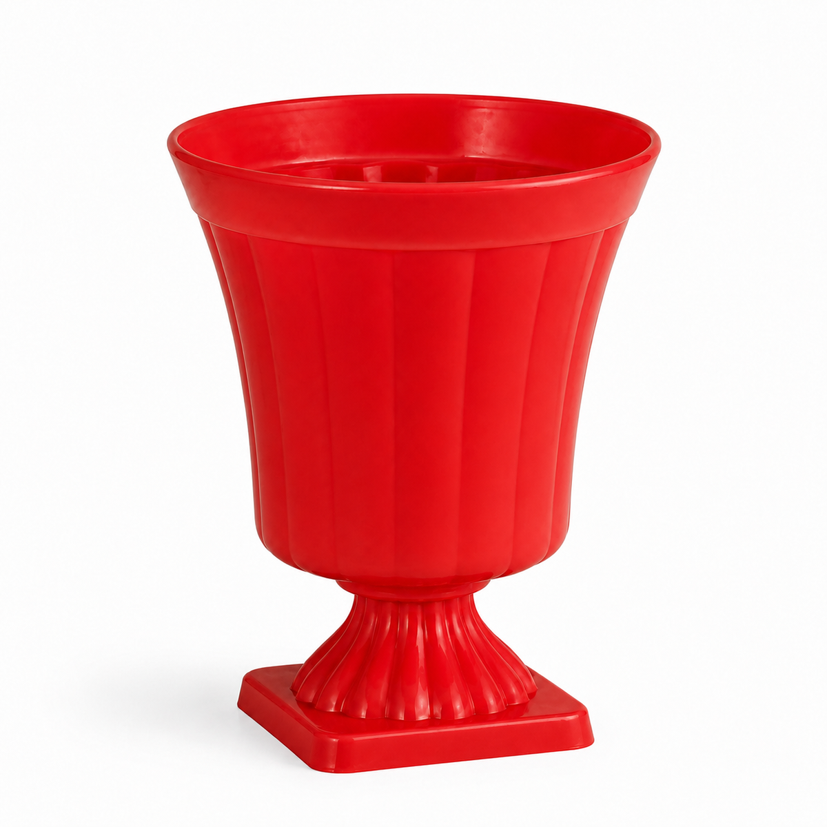 Greek-Style Plastic Pedestal Vase – 1 L