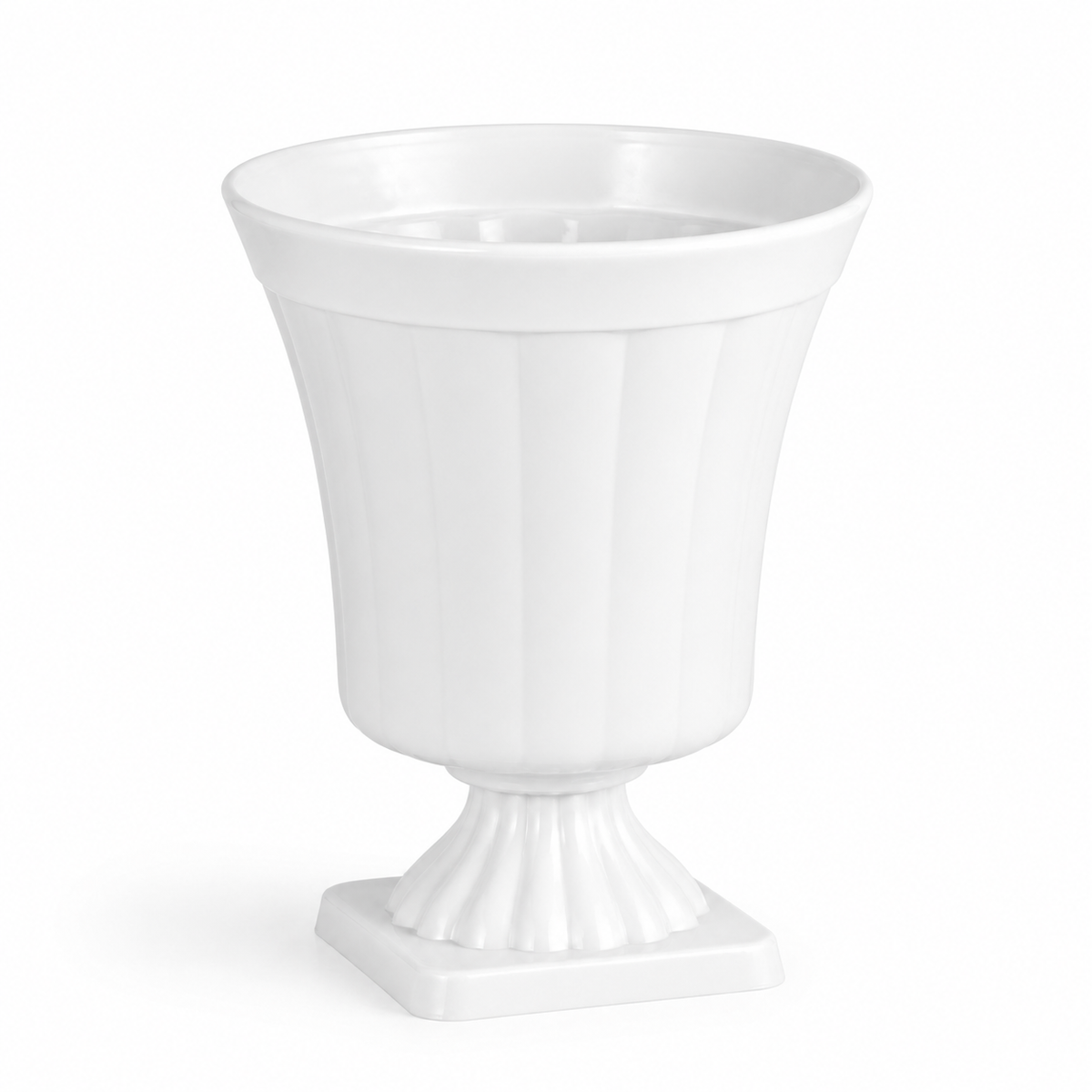 Greek-Style Plastic Pedestal Vase – 1 L
