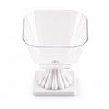 Clear Plastic Pedestal Sweet Bowl – 600 ml