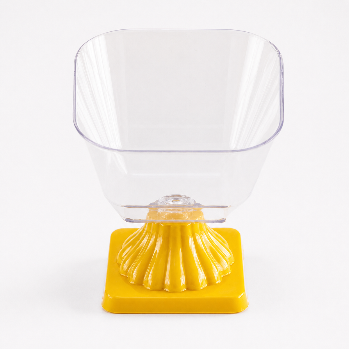 Clear Plastic Pedestal Sweet Bowl – 600 ml