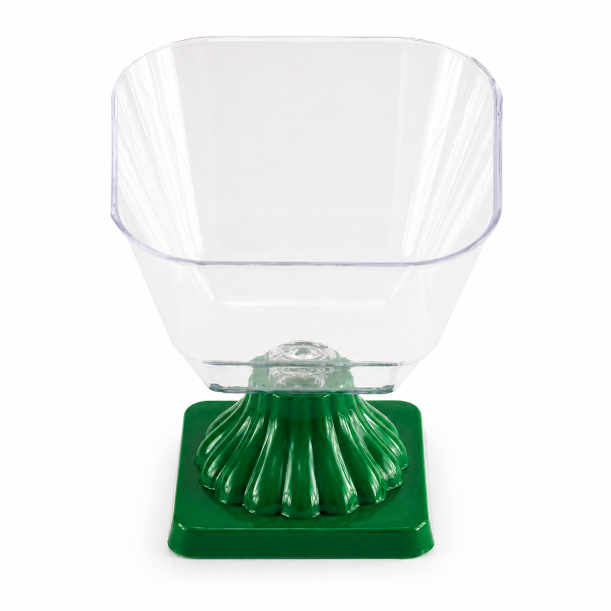 Clear Plastic Pedestal Sweet Bowl – 600 ml