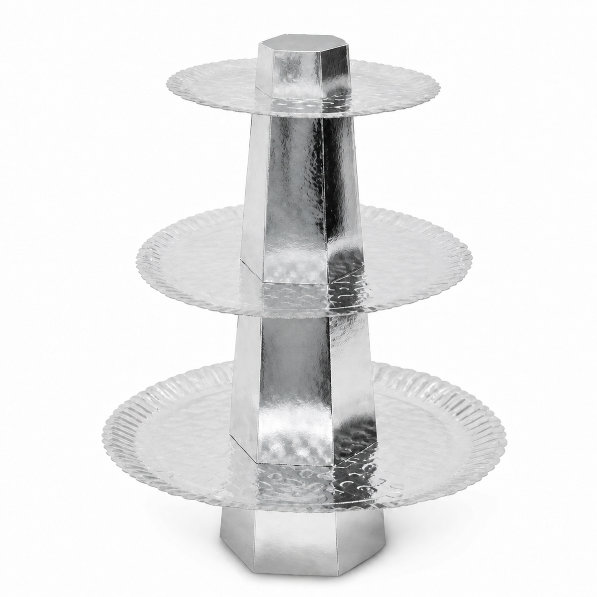 Three-Tier Laminated Cupcake & Sweet Stand