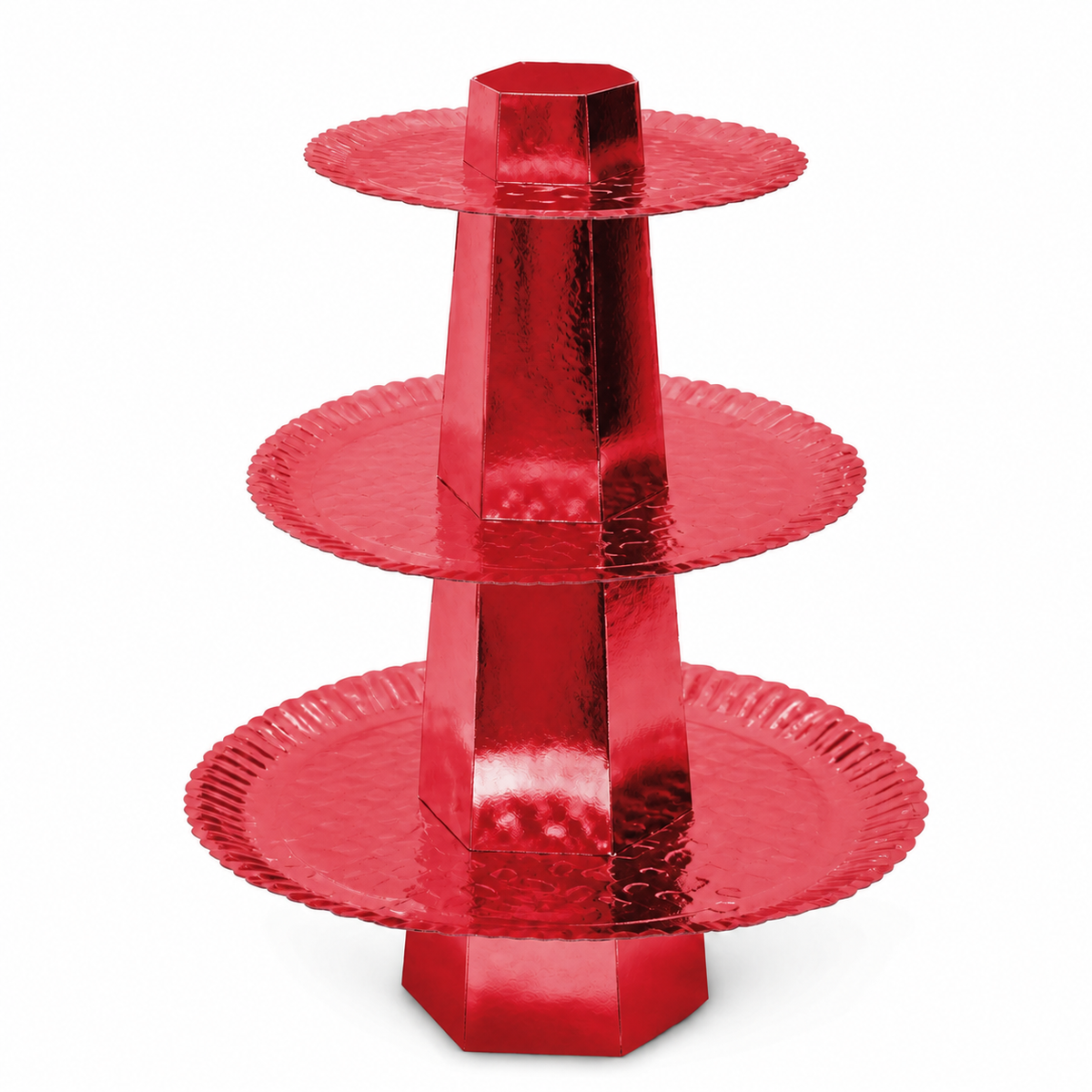 Three-Tier Laminated Cupcake & Sweet Stand