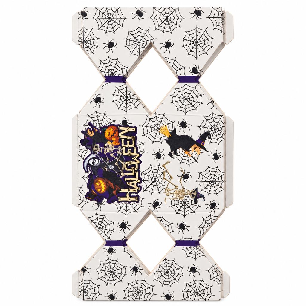 Halloween Cracker-Shaped Favour Boxes – Pack of 10