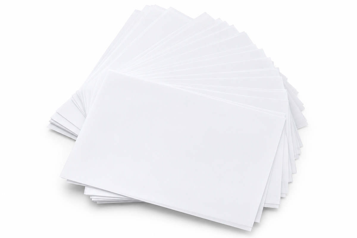 Edible Rice Paper A4 – Pack of 5 Blank Sheets