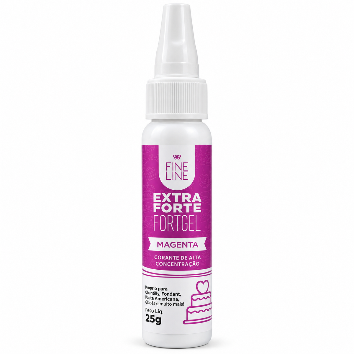 Fine Line Fortgel Extra Strong Gel Food Colouring 25g
