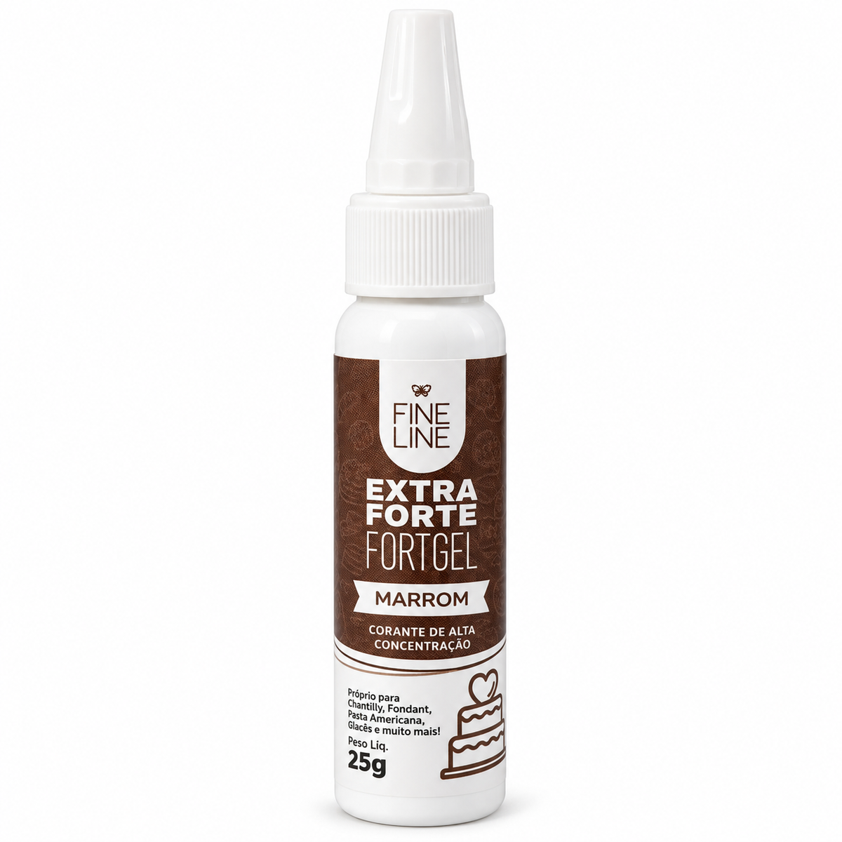 Fine Line Fortgel Extra Strong Gel Food Colouring 25g