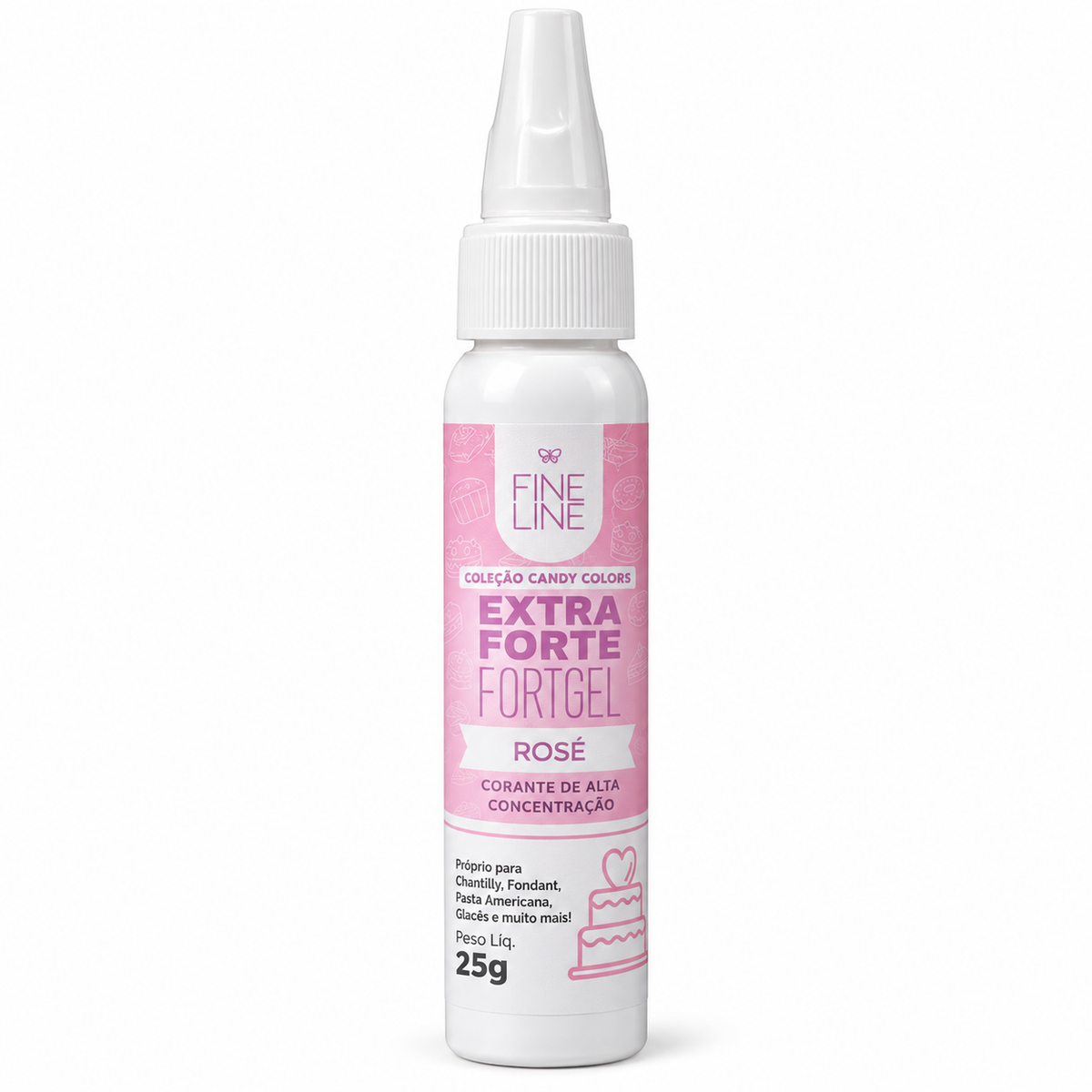 Fine Line Fortgel Extra Strong Gel Food Colouring 25g