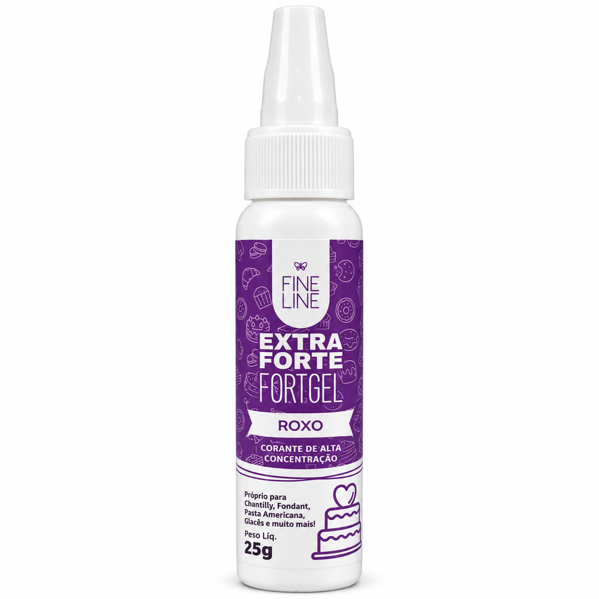 Fine Line Fortgel Extra Strong Gel Food Colouring 25g