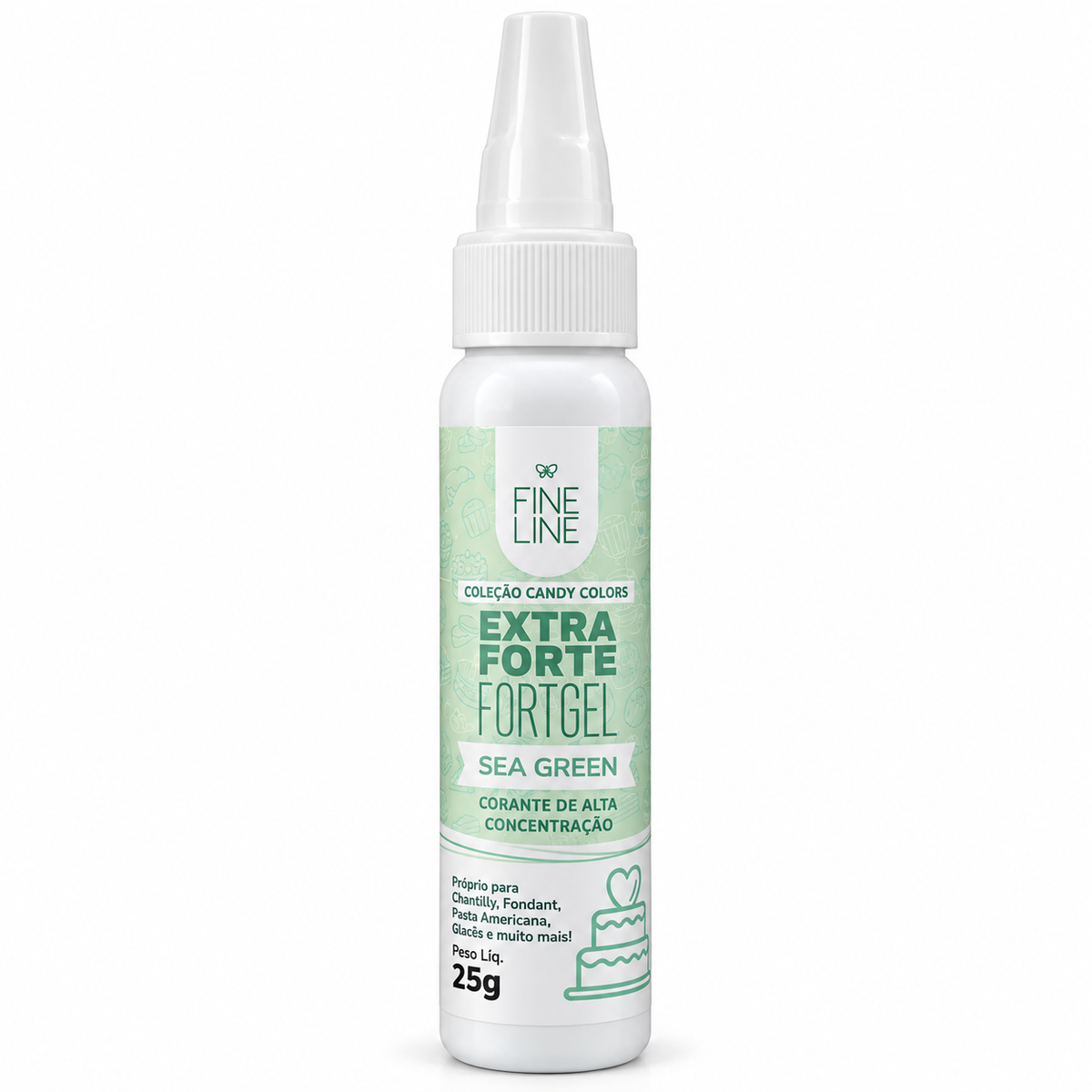 Fine Line Fortgel Extra Strong Gel Food Colouring 25g