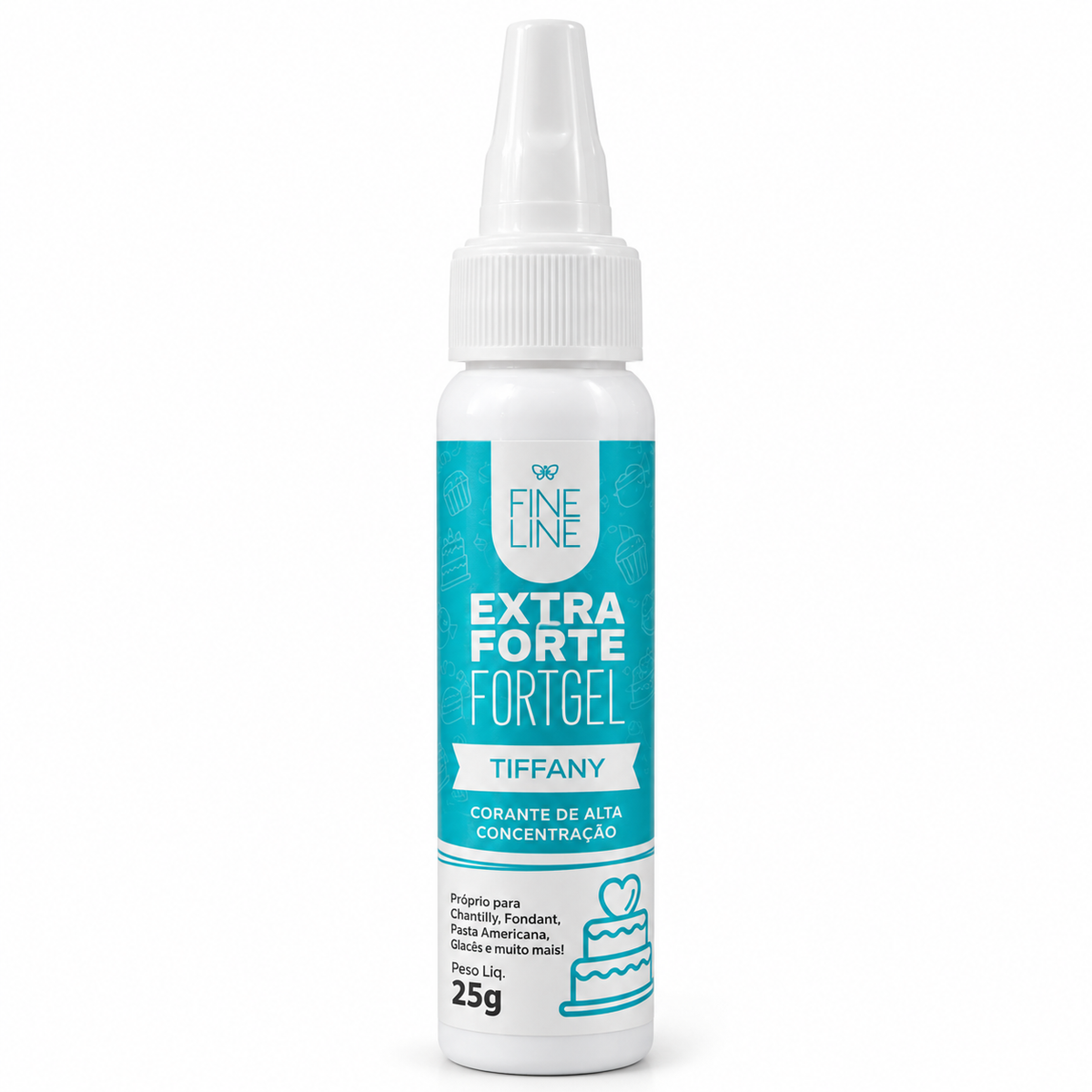 Fine Line Fortgel Extra Strong Gel Food Colouring 25g