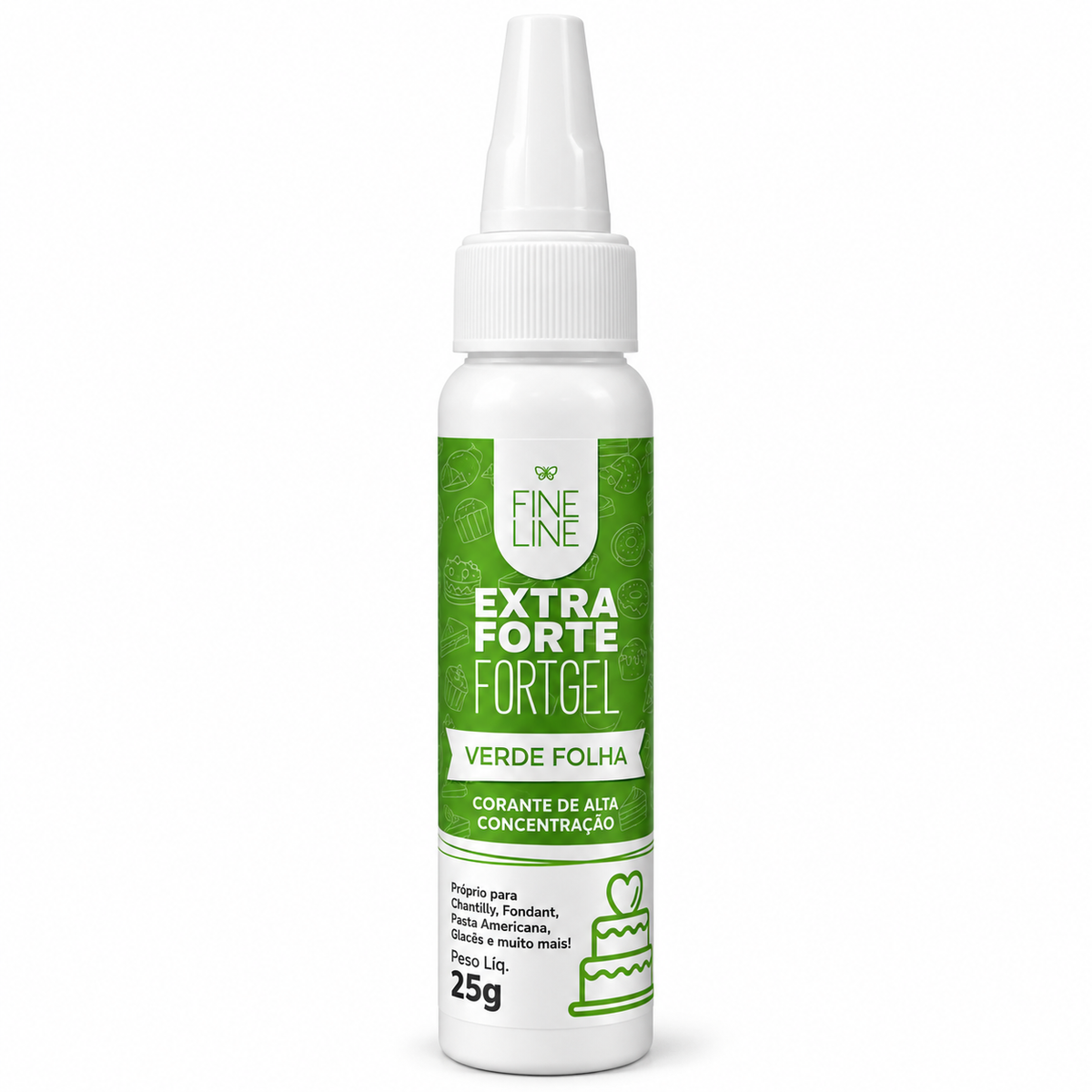 Fine Line Fortgel Extra Strong Gel Food Colouring 25g