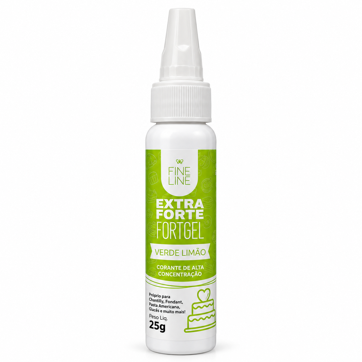 Fine Line Fortgel Extra Strong Gel Food Colouring 25g