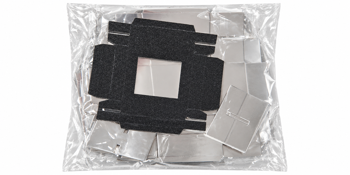 Glitter Window Sweet Box – Holds 4 Sweets