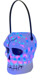 Light-Up Skull Lantern – Halloween Decoration