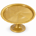 Round Scalloped Edge Cake Stand