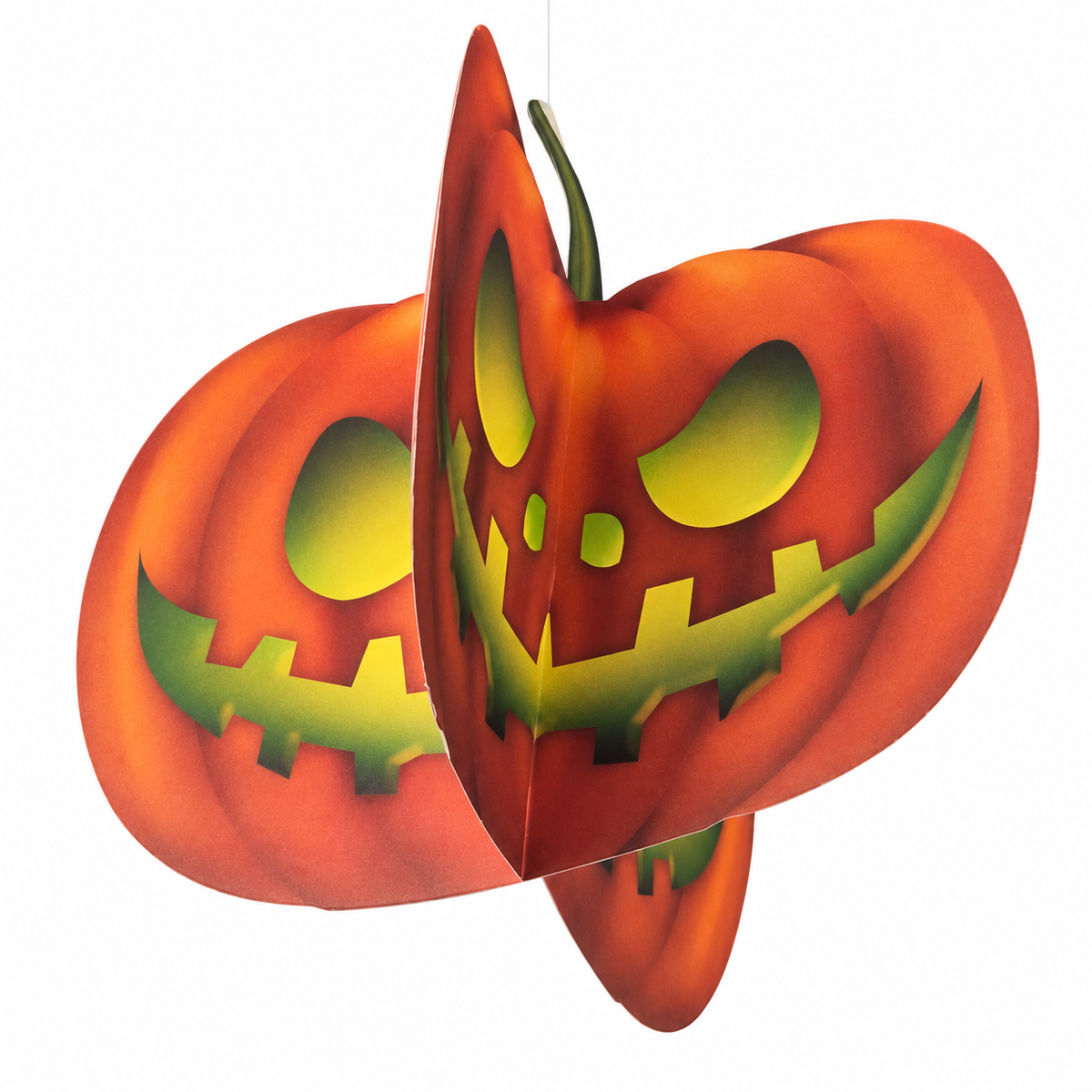 3D Hanging Pumpkin Decoration – Halloween