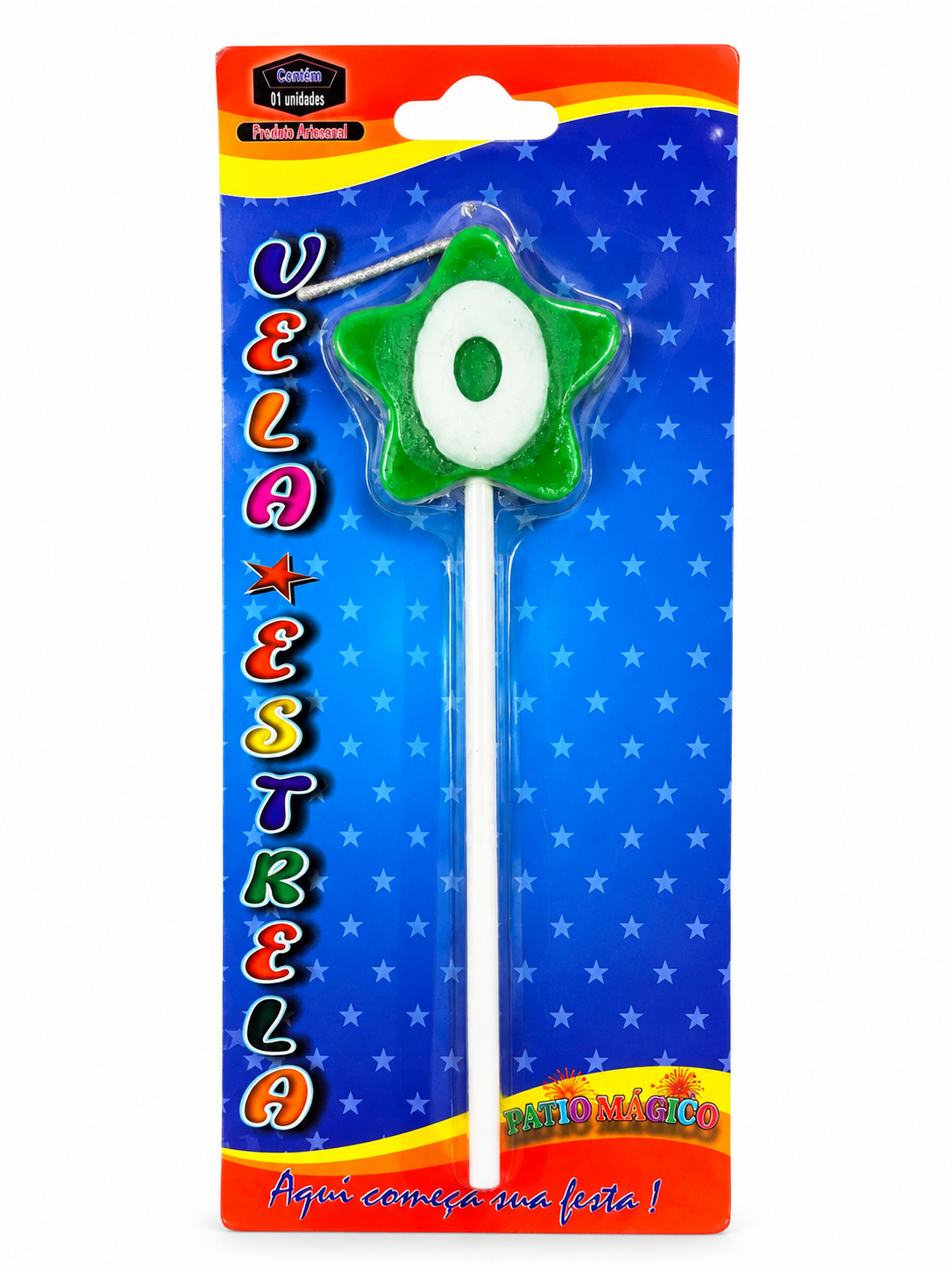Star Number Birthday Candles