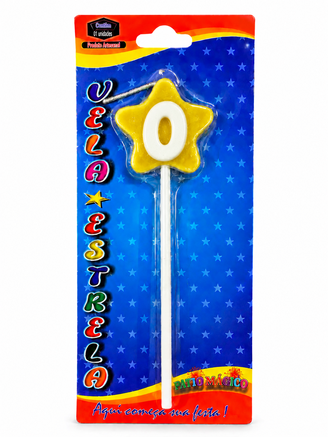 Star Number Birthday Candles