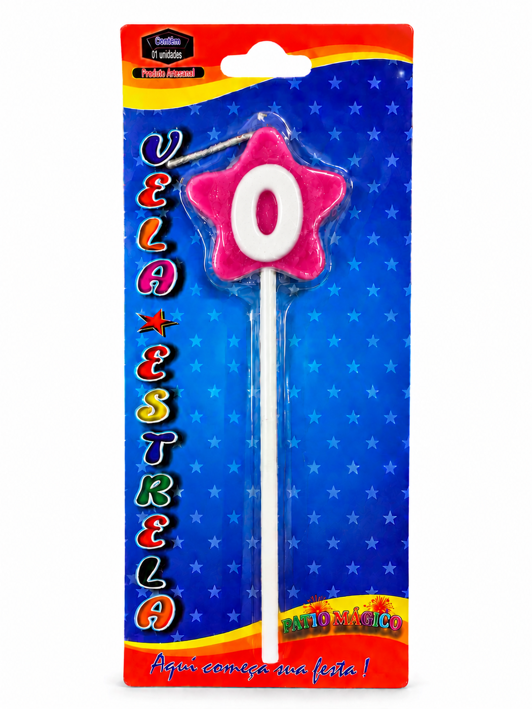 Star Number Birthday Candles