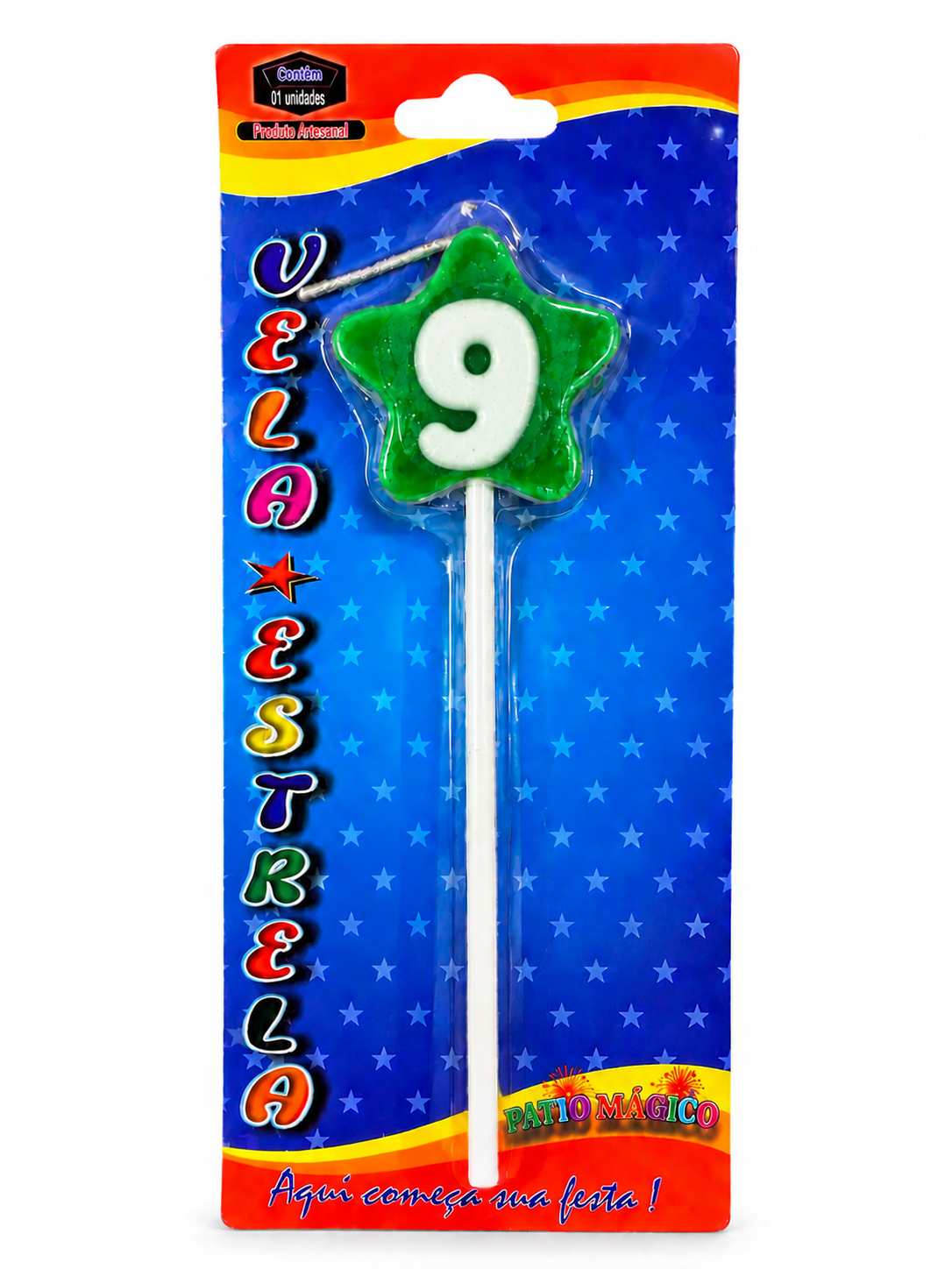 Star Number Birthday Candles