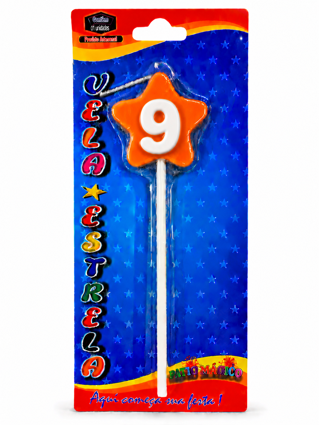 Star Number Birthday Candles