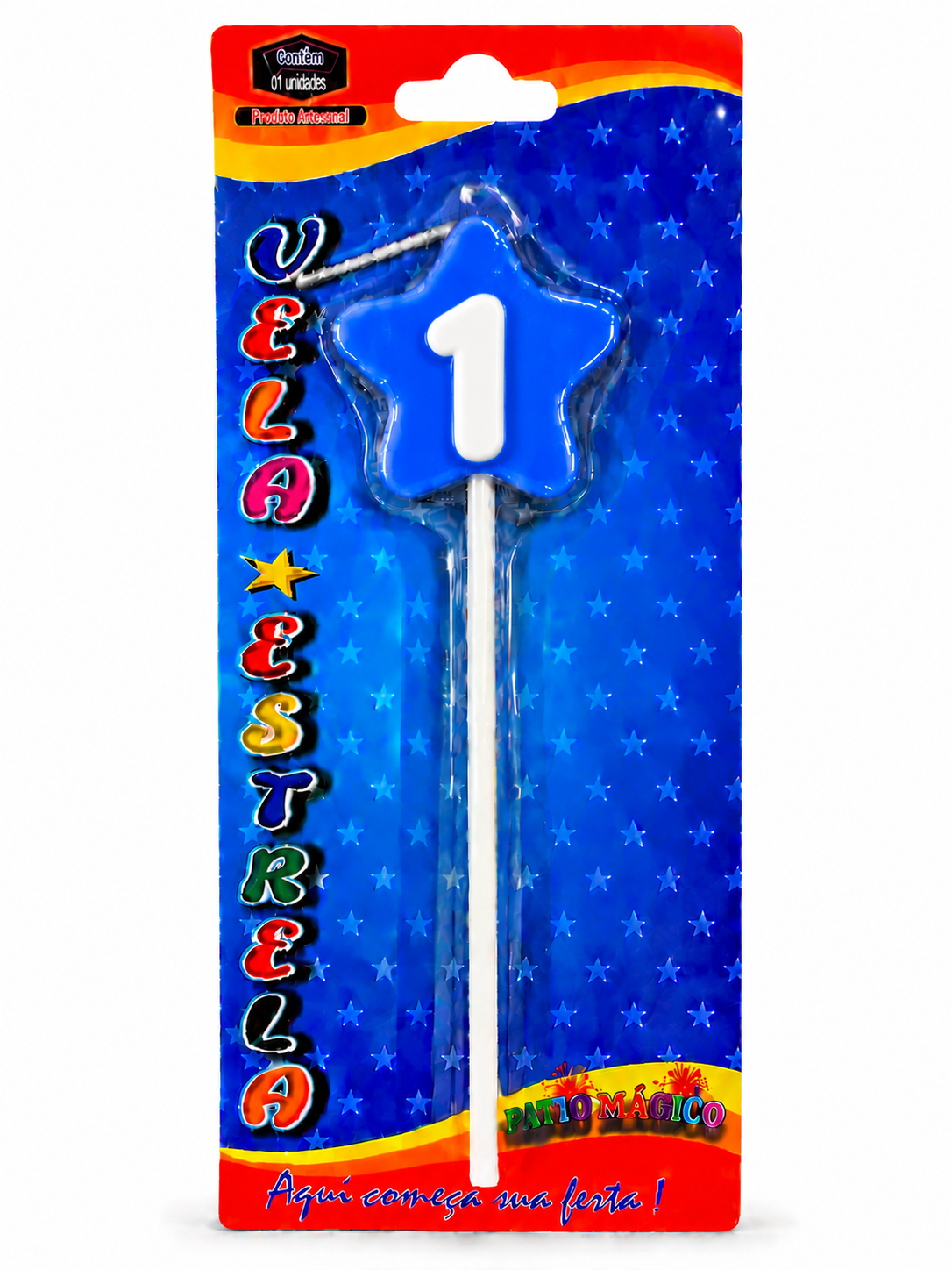 Star Number Birthday Candles