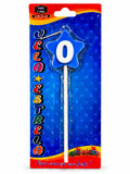 Star Number Birthday Candles