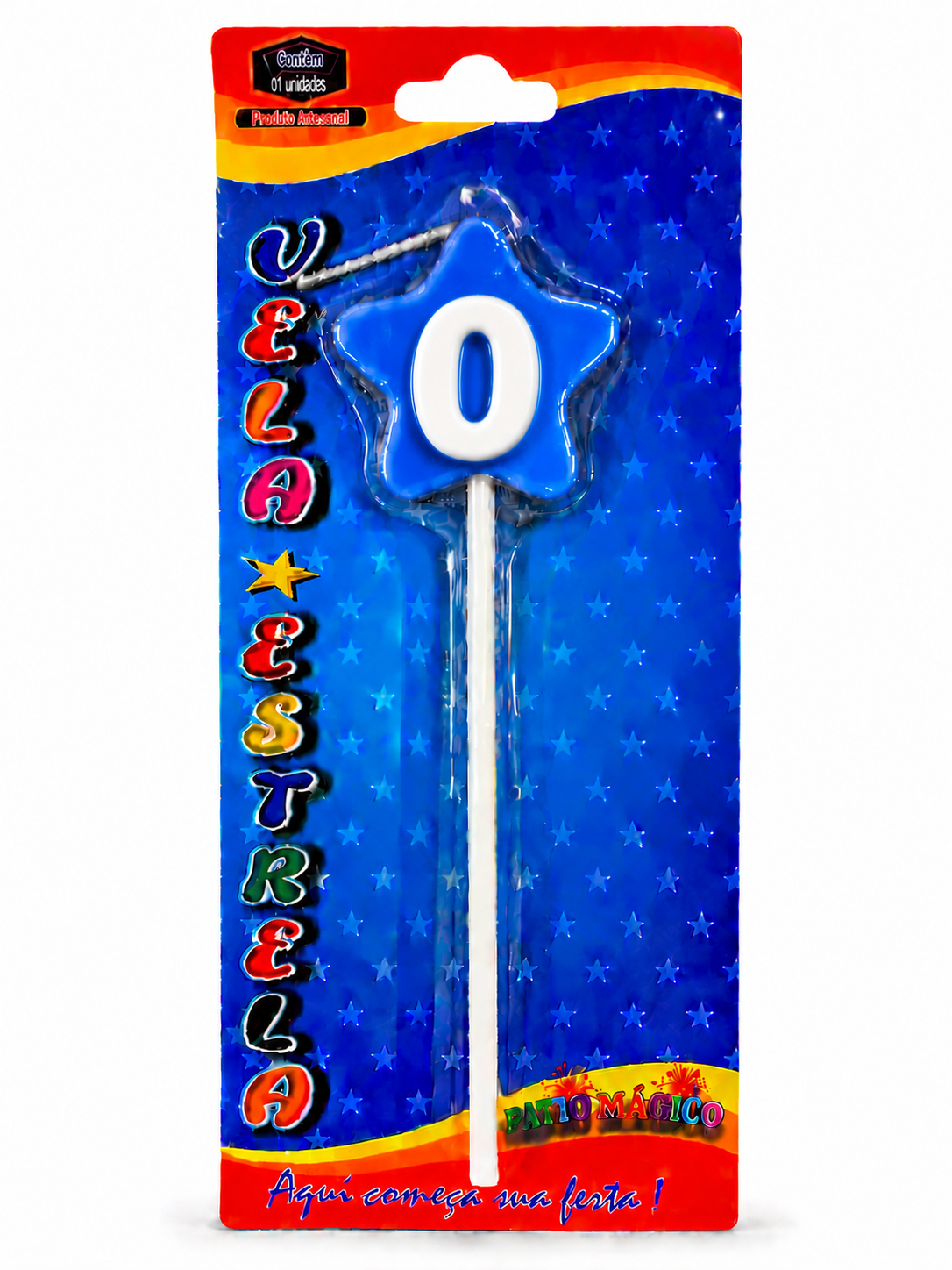 Star Number Birthday Candles