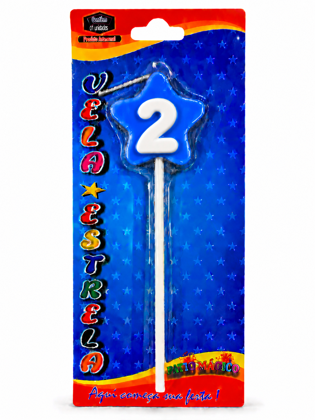 Star Number Birthday Candles