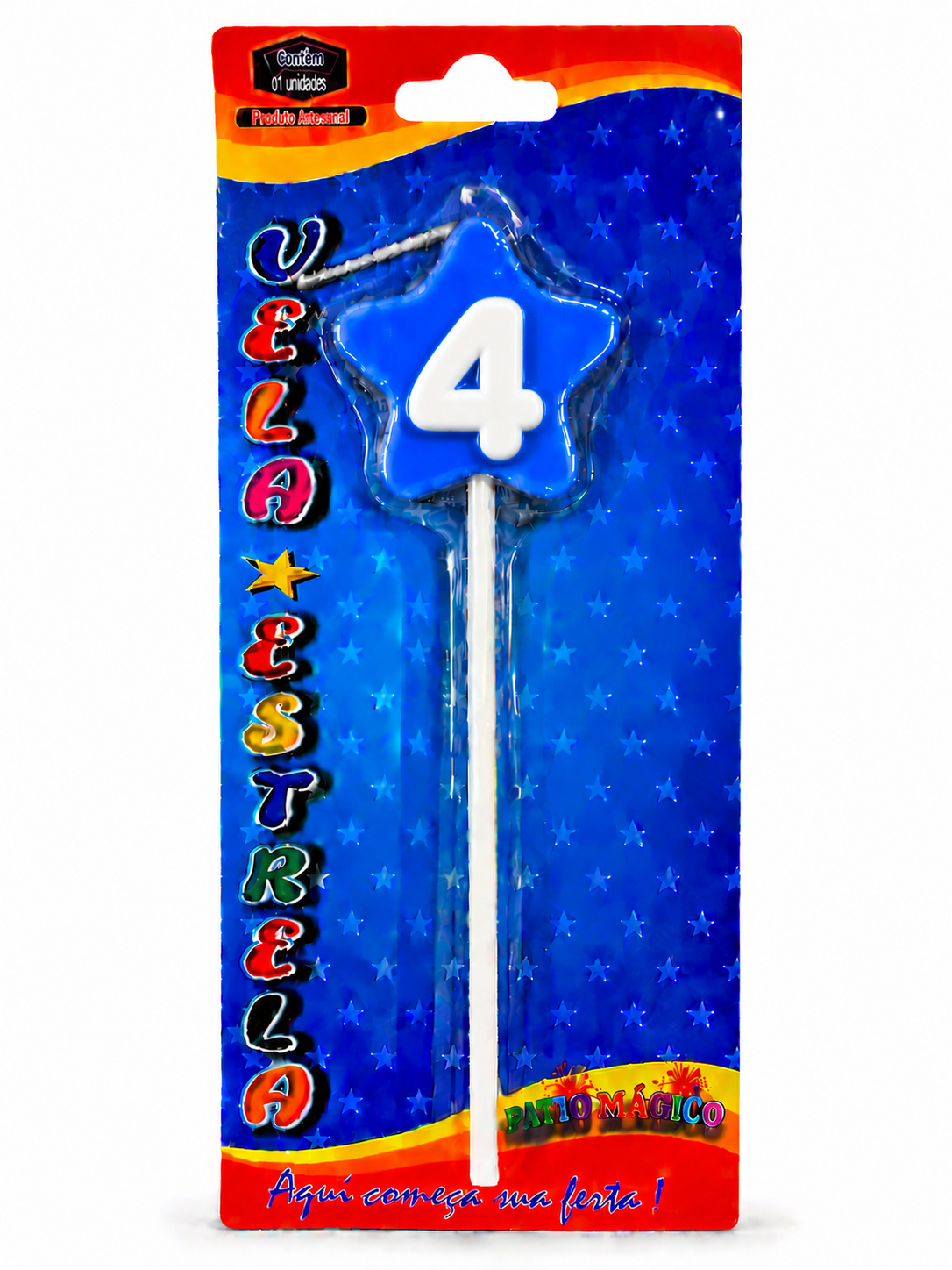 Star Number Birthday Candles
